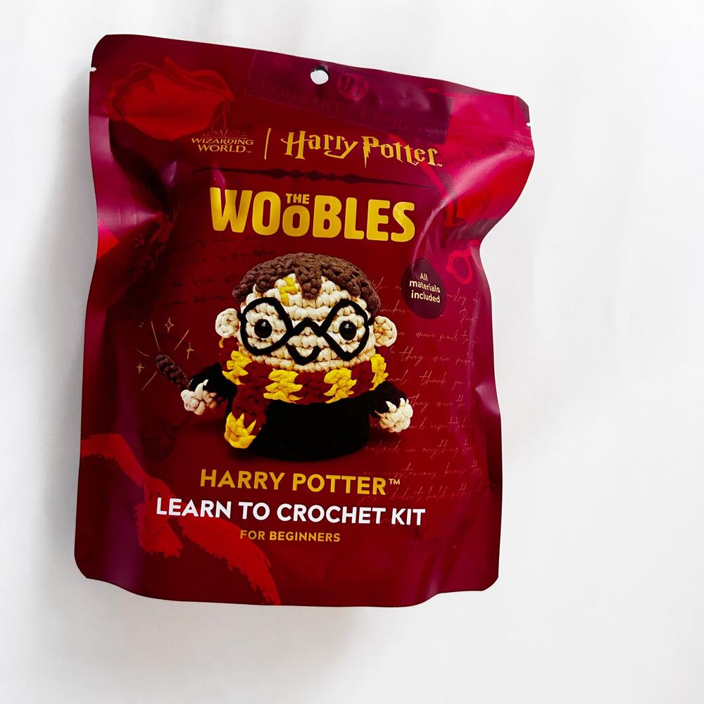The Woobles Harry Potter Learn To Crochet Kit For Beginners NEW Sealed Amigurumi